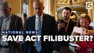 Trump urges Thune to keep Senate in session, possibly end filibuster for SAVE America Act