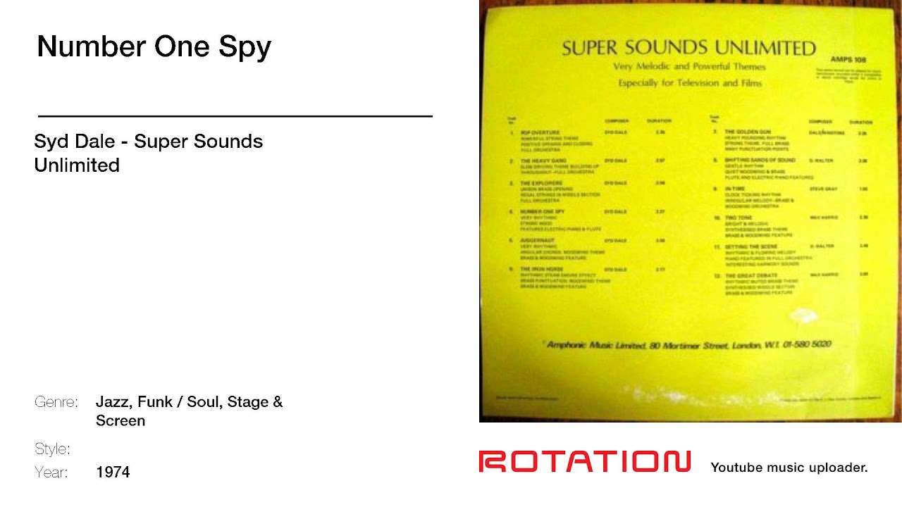 Syd Dale - Number One Spy electronics