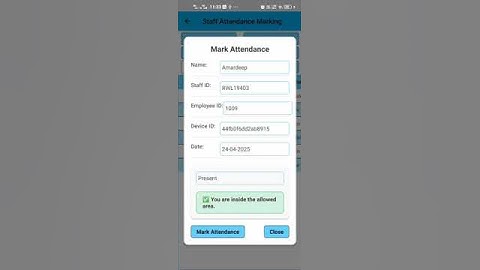 Mark your attendance with eazyGrade in simple steps. #EazyGrade