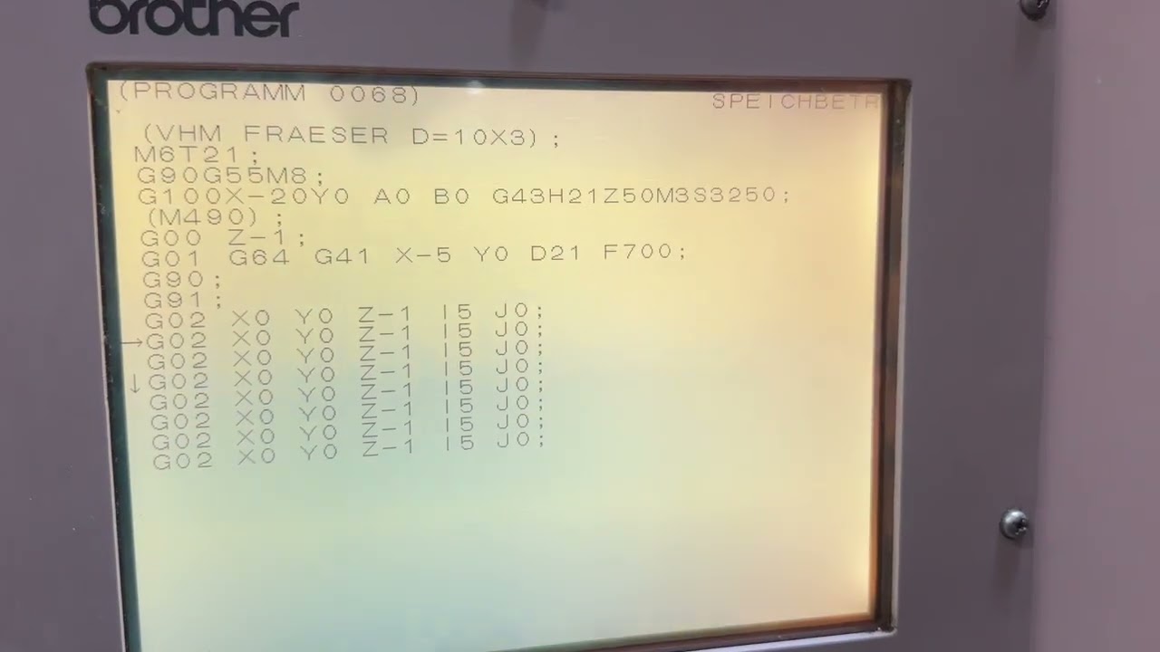 BROTHER TC-22A CNC vertical machining centre