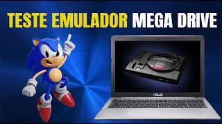 ASUS X550CA INTEL® CORE I5 3317U + INTEL GRAPHICS 4000 TESTE COM EMULADOR MEGA DRIVE