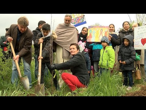 Baumpflanzaktion zum Tag