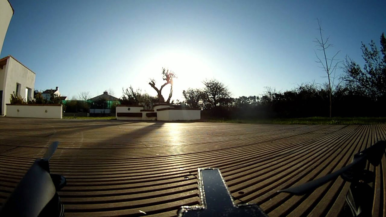 Ar Drone & Go Pro HD inboard