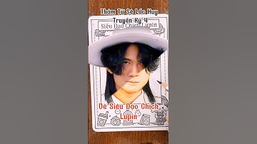 Vẽ Siêu Đạo Chích Lupin trong Thám Tử Sê Lốc Huy Truyền Kỳ phần 4 | Oppd Huy Idol #shorts