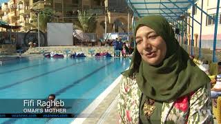 8-Year-Old Boy with Disability Trains to Become Professional Swimmer