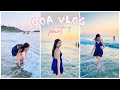 My first trip to goa part 1 went crazy  goa vlog 2024 water sports best beaches cafes
