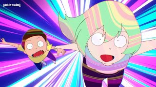 Video thumbnail of "Rick and Morty The Anime Opening | adult swim"