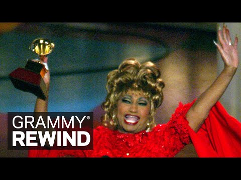 Watch Salsa Legend Celia Cruz Win At The 2002 Latin GRAMMYs | GRAMMY Rewind