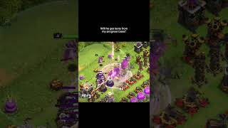 Attack from my progress base. P.E.K.K.A vs. TH11 progress base.