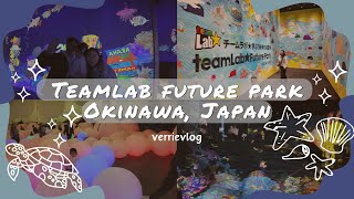 Our first time at Teamlab Future Park in Okinawa, Japan - verrievlog