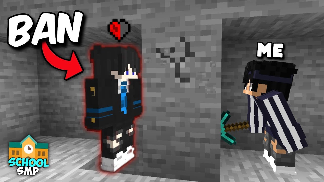I Went To My Enemy's Base To Ban this Player in this Minecraft SMP ...