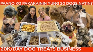 DOG TREATS BUSINESS 20K/DAY Problema Pano Pakainin ang 20 Dogs, NAGING NEGOSYO PA!