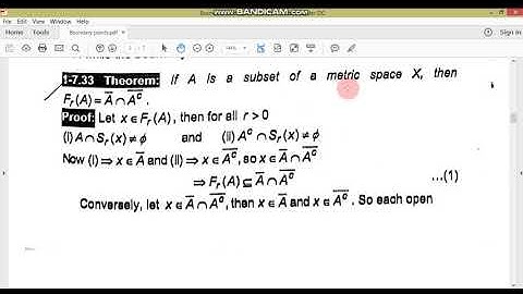 Boundary points or Frontier points and some results//IMM//M.Adnan Anwar