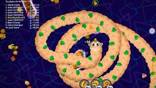 🐛 worms zone magic gameplay biggest snake kills  screenshot 5