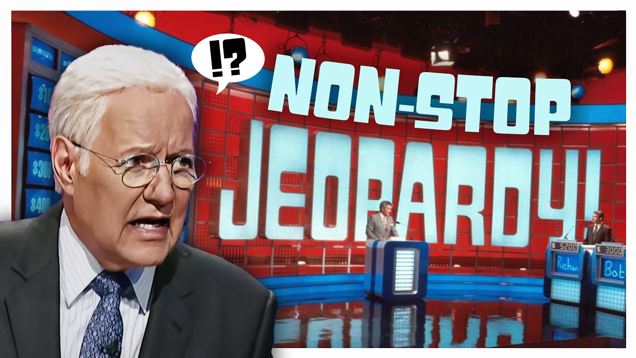 NON-STOP JEOPARDY: 3 Hours of Trebek Trivia Action (How Many Can You Get Right?)