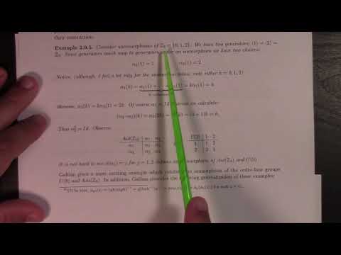 Abstract Algebra: automorphism