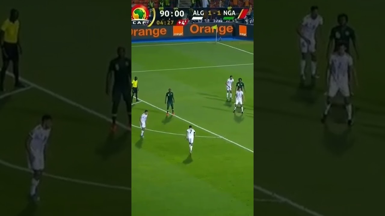 mahrez best free kick with algeria 🔥🔥