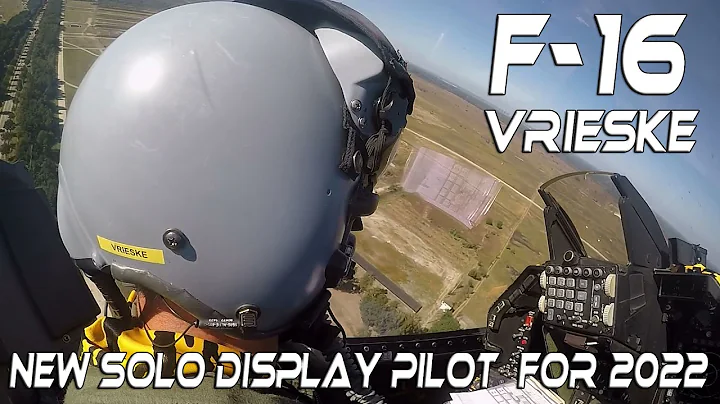 F-16  Steven "Vrieske" De Vries is the NEW Belgian...