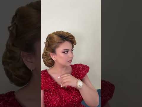 Самая красивая причёска и макияж!