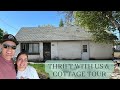 Thrift with us for home decor &amp; Cottage Tour tiny house - construction design project