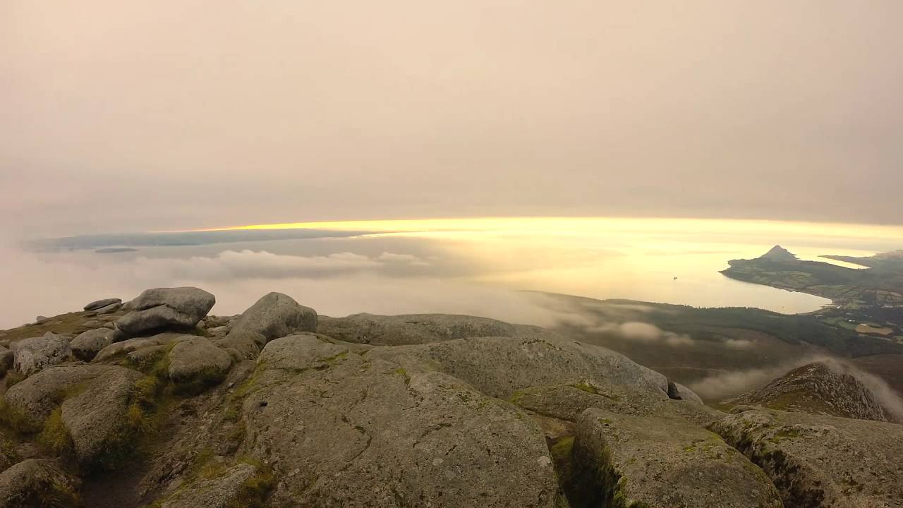 Sunrise from Goatfell Summit
