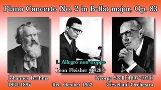 Brahms: Piano Concerto No. 2, Fleisher & Szell (1962) ブラームス ピアノ協奏曲第2番 フライシャーセル