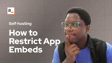 How To Restrict App Embeds