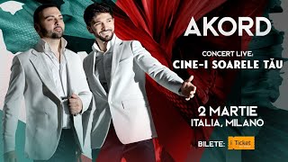 Akord - Promo Clip Concert Milano, Italia (02.03.2024).