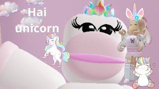 Aku bermain unicorn obby world Roblox Unicorn Obby World
