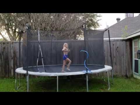 Olivia farts in a flip. - YouTube