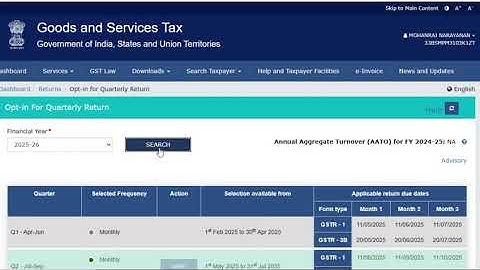 How to change GST Return Quarterly to Monthly | Gst in tamil |