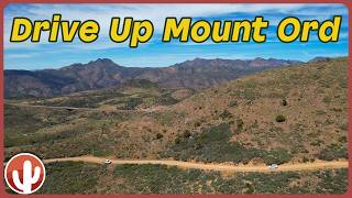 The Drive up Mount Ord | Arizona | POV Drive up the Mountain | See the entire route before you go!