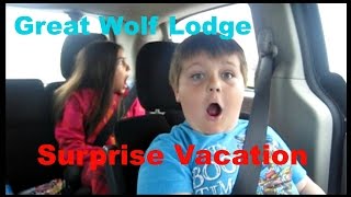 Celebrity Great Wolf Lodge Vacation Surprise Reveal (Day 1) Wealth