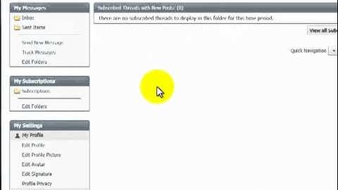 How to Upload an Avatar in the Forum