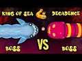 Decadence Boss Vs King Of Sea Boss In Snake.Io