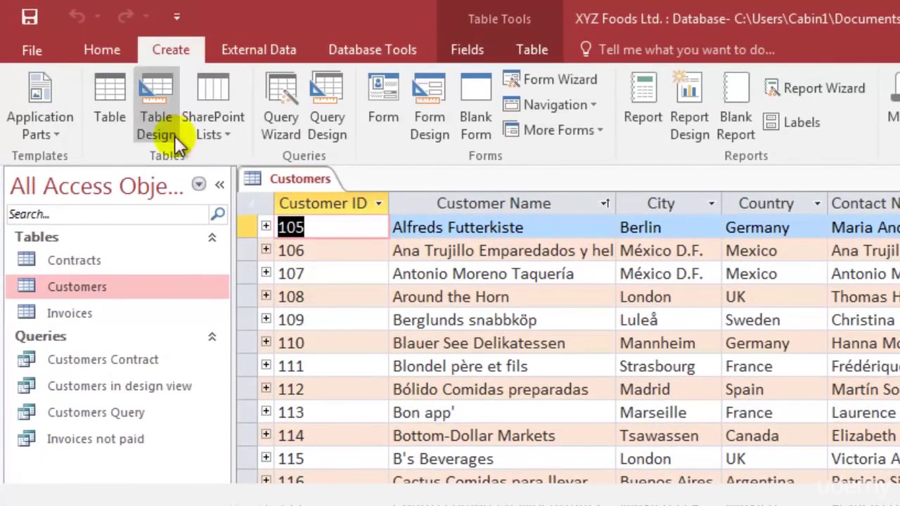 Tutorial Archive Ms Access Define A Custom Format For A Date Time Hot