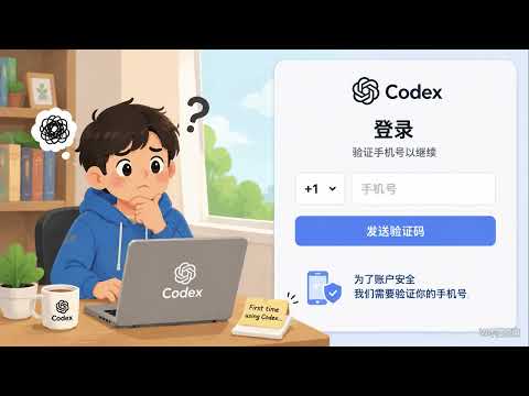 Codex 绕过手机号验证登录教程