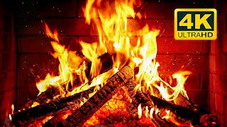  Cozy Fireplace 4K 12 Hours Fireplace With Crackling Fire Sounds Crackling Fireplace 4K