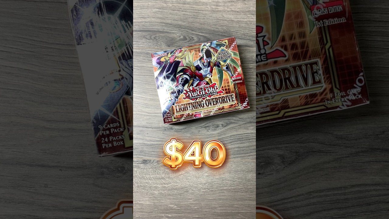 Opening Yu-Gi-Oh Lightning Overdrive Booster Box #yugioh #yugiohcards -  YouTube