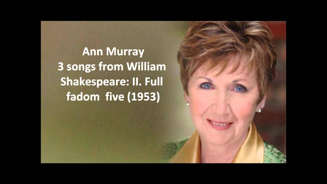 Ann Murray: The complete "3 songs from William Shakespeare" (Stravinsky) Ann Murray: The complete "3 songs from William Shakespeare" (Stravinsky)