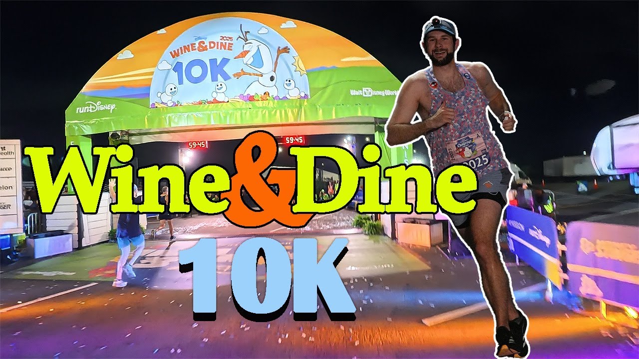 RunDisney Wine and Dine Weekend 10k 2025 | Full Course POV
