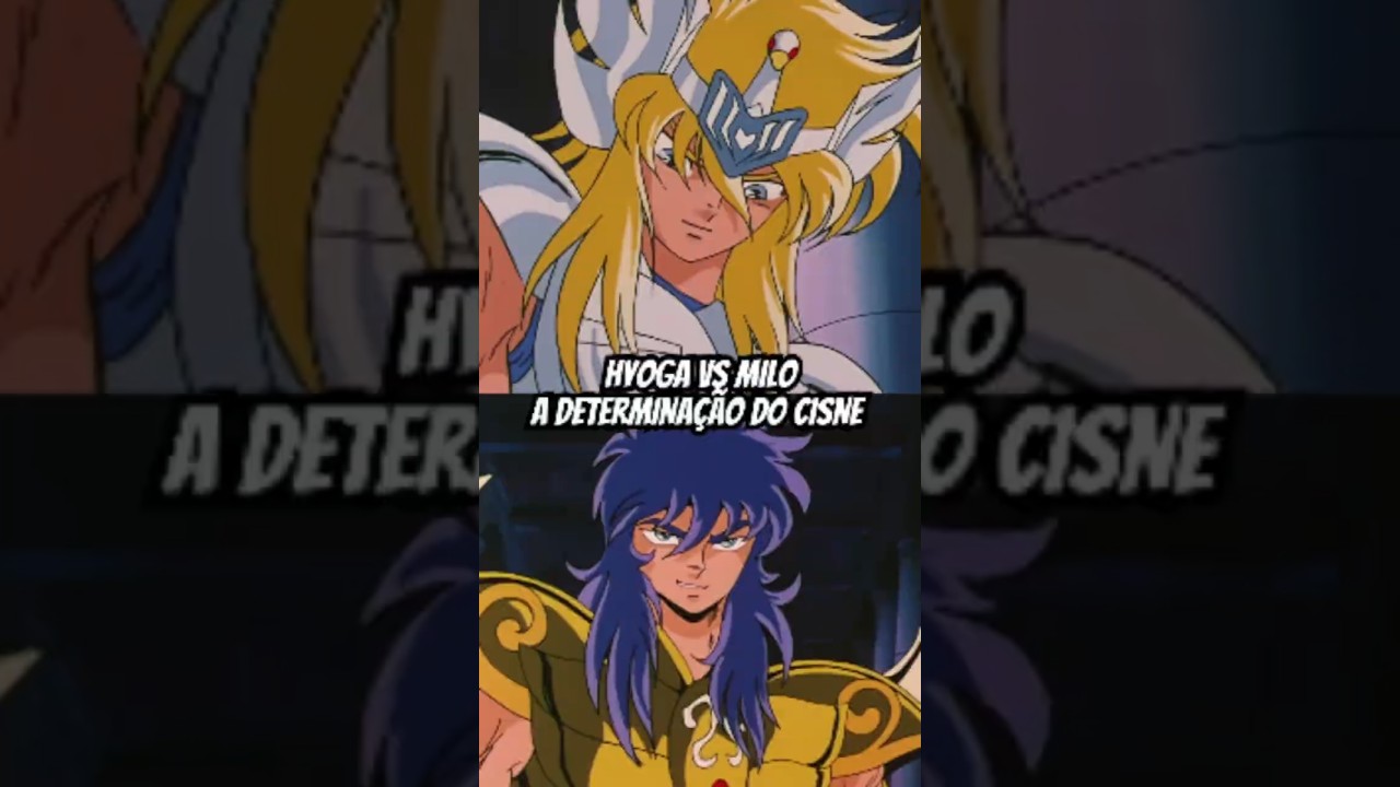 Hyoga vs Milo, a DETERMINAÇÃO do CISNE  