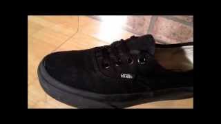 Vans Off The Wall Black Trainers Shoes