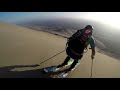 Sandski and sandboard on the biggest dune of the world