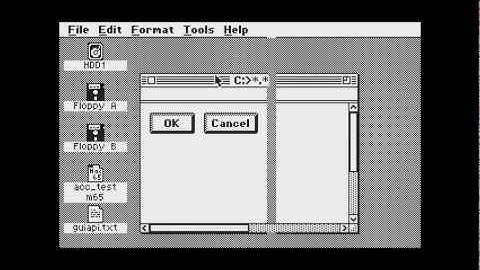 Atari 8-bit GUI: Masked Redraws