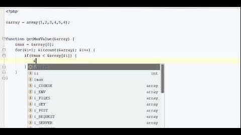 php - get max value in single array