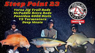 Steep Point 2023 with Abrolhos Tackle Red Emperor and  Yellowfin Tuna PACKED!