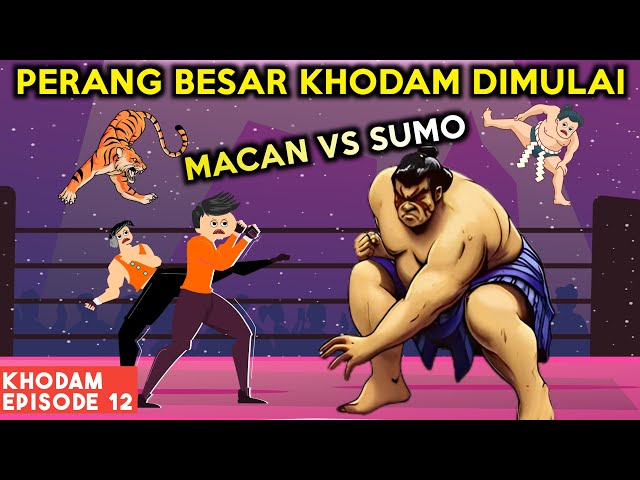 PERANG BESAR PARA PENGUASA KHODAM DIMULAI! KHODAM EPISODE 12 | ANIMASI SEKOLAH class=