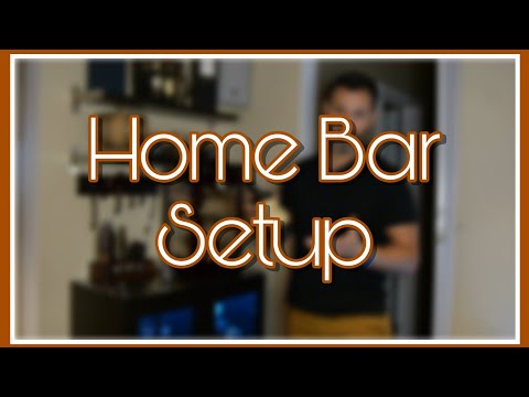 Budget Home Bar | Home Bar Setup