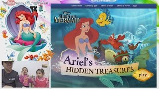 迪士尼小美人魚的海洋尋寶 The Little Mermaid disney Ariel's hidden treasures 我們一起來玩吧 Sunny Yummy Game Toys PCgame screenshot 2